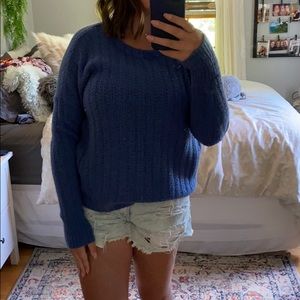 Blue sweater